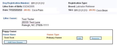 American Kennel Club Online Dog Registration